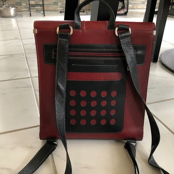 Leather back bag - Picture 2 of 9